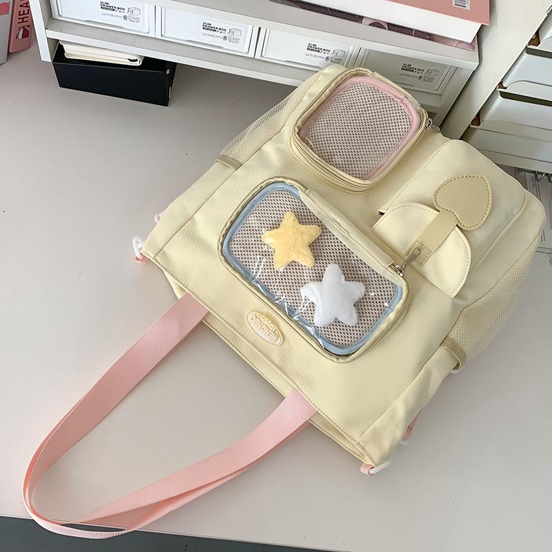 Children's Schoolbags Elementary School Girls Junior High School College Students Two Piece Set Large Capacity Backpacks