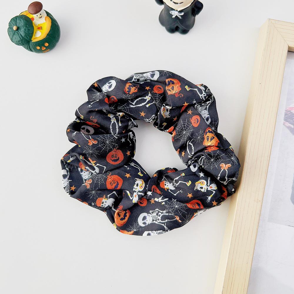 

Повязка на голову в виде толстой кишки на Хэллоуин, женская резинка для волос, круглая голова, шарик, тканевая веревка для волос, праздничные аксессуары для волос для женщин