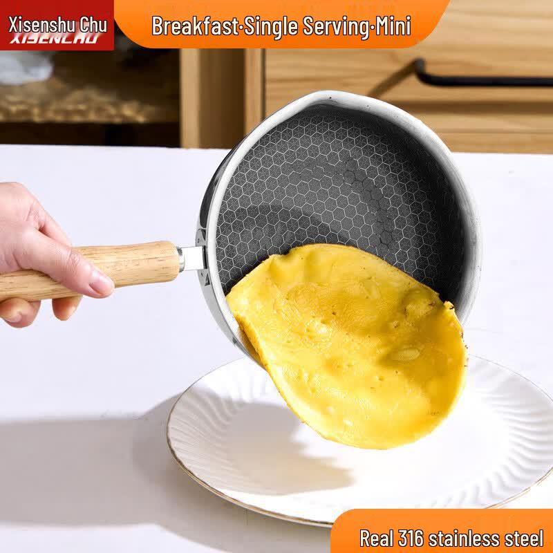 316 Stainless Steel Non-Stick Frying Pan