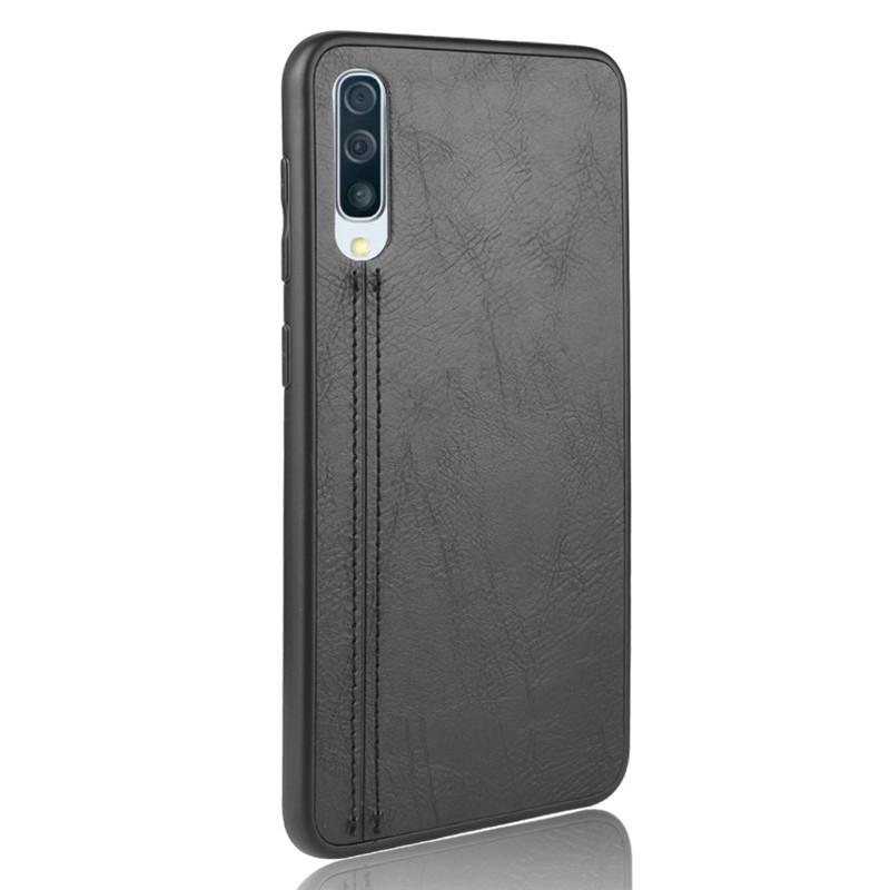 Suitable for Samsung A50 phone case, Galaxy S21 phone protective cover, a30S calf pattern stitching, A10s/a81