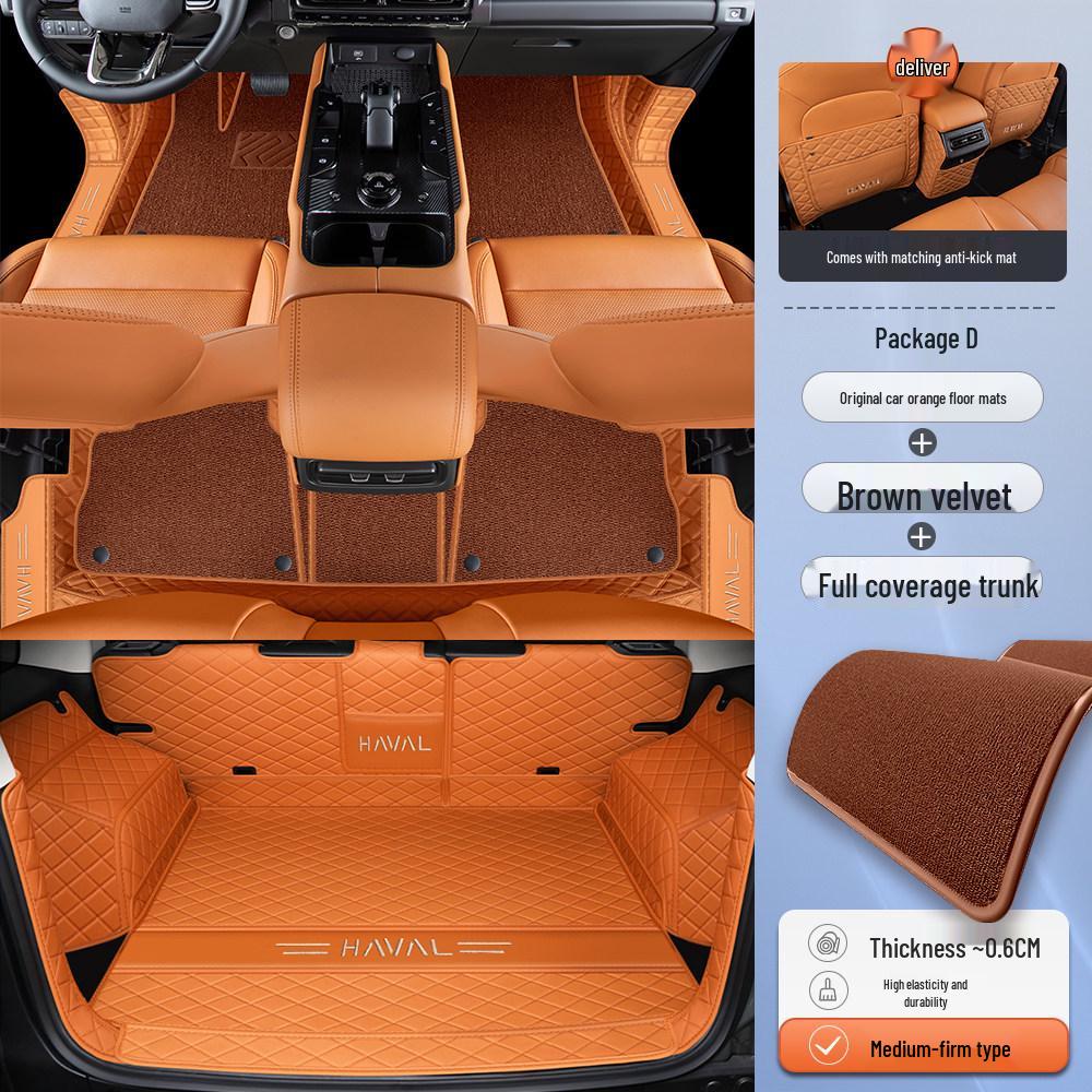 Haval Menglong Hybrid Full Coverage Floor Mats for 26 Models - Car-Specific Interior Accessories.