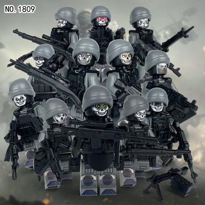 Military Series Ghost Special Police Force Military Doll Building Blocks Toy