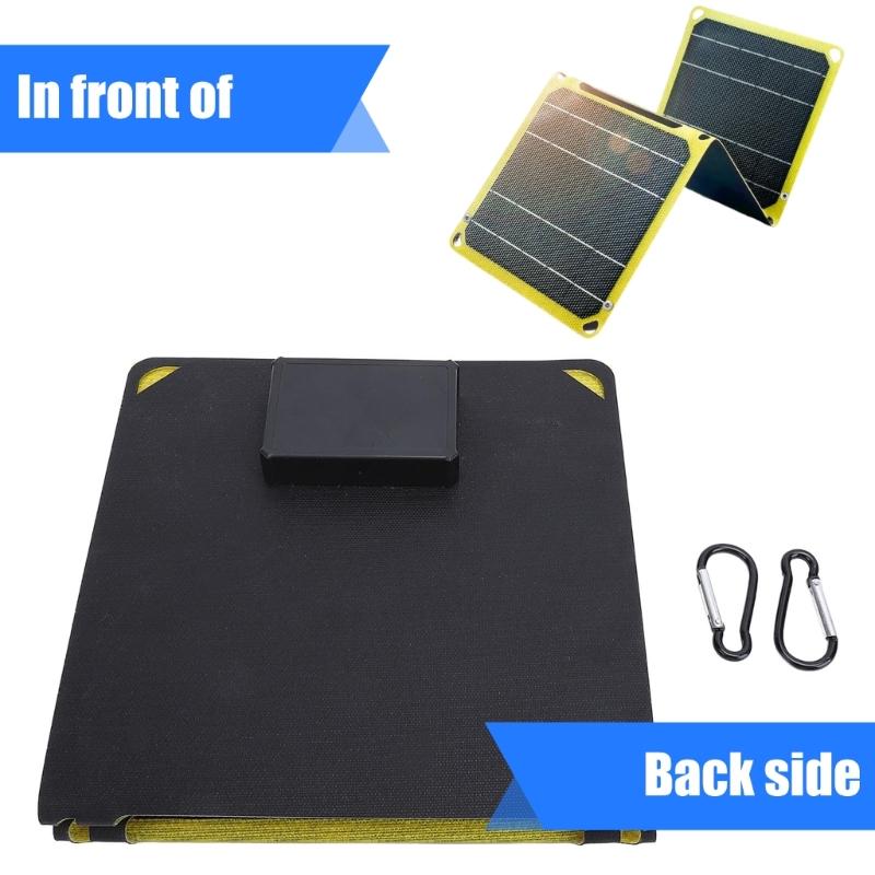 Multifunktionales 40W faltbares Solarpanel mit doppeltem USB- und Port-ETFE-Materialbeschichtung für alle Wetterbedingungen