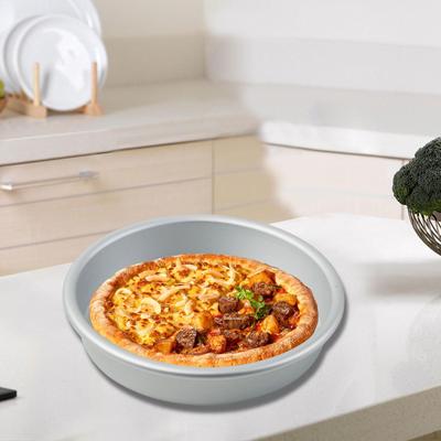 Plaque à pizza perforée en alliage d'aluminium Ustensiles de cuisine Polyvalente, Plateau de cuisson pour pizzas au four Rond pour