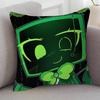 GAME Dandys World Cartoon Series Square Pillowcase Soft Waist Sofa Cushion Cover Bedroom Room Pillowcase