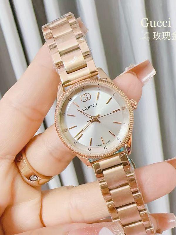 Exquisite Damenuhren Luxusuhren mit Metallarmbändern Modische Accessoires für Frauen