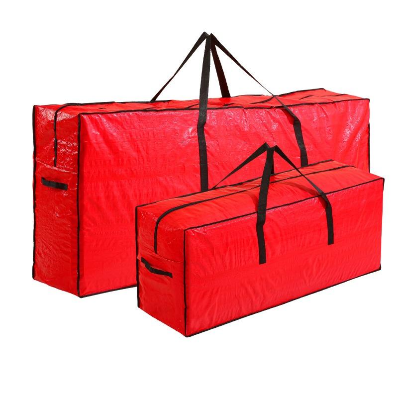 Extra Large Waterproof Christmas Tree Storage Bag With Handles For Ornaments Holiday Decor Organizer Xmas Storage Solution