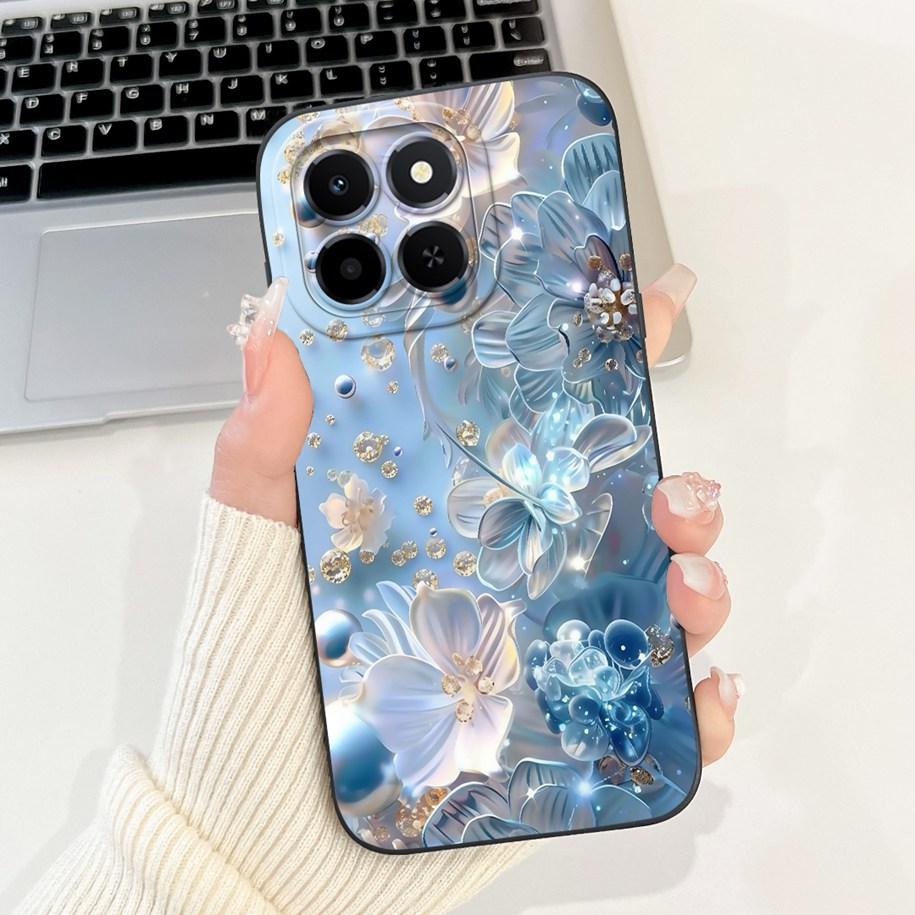 For Cover Honor X6c Phone Case Cute Cartoon Rabbit Love Heart Shockproof Funda For HonorX6c 4G NIC-LX1 NIC-LX2 NIC-LX3 X 6c Capa