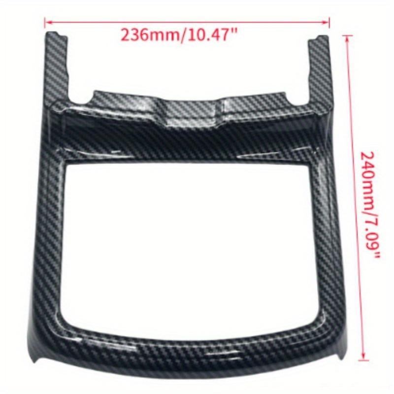 

Red Carbon Fiber Cup Holder Cover Trim Decor Sticker for Dodge for Charger 2015-2025/for Chrysler 300 2015-2025 углеродного волокна черного