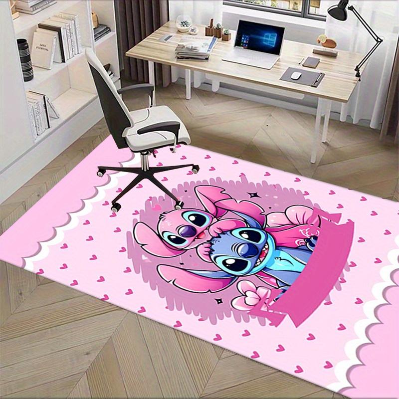 Office Rug Stitch, Love theme 3D Printed Anti-Slip Rug-Machine Washable for Living Room