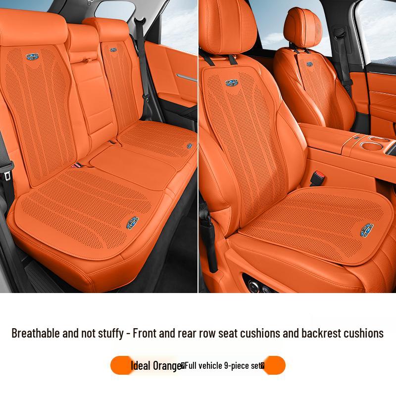 Ultra-thin Seat Cushions for Geely: Emgrand, Star Rui, Binyue, Boyue, Haoyue, Xingyue, Vision - All-Season Suitable