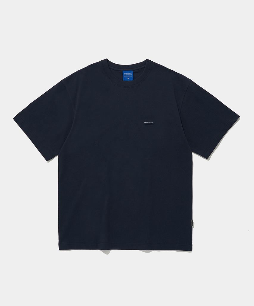 COLUMBIA UNIVERSITY Cny Boxlogo S/S T-Shirts_Navy