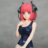 Anime Ichika Nino Miku Yotsuba Figure Standing Pose Action Figure Swimsuit model desktop ornament Collection toy Gift 12-15cm