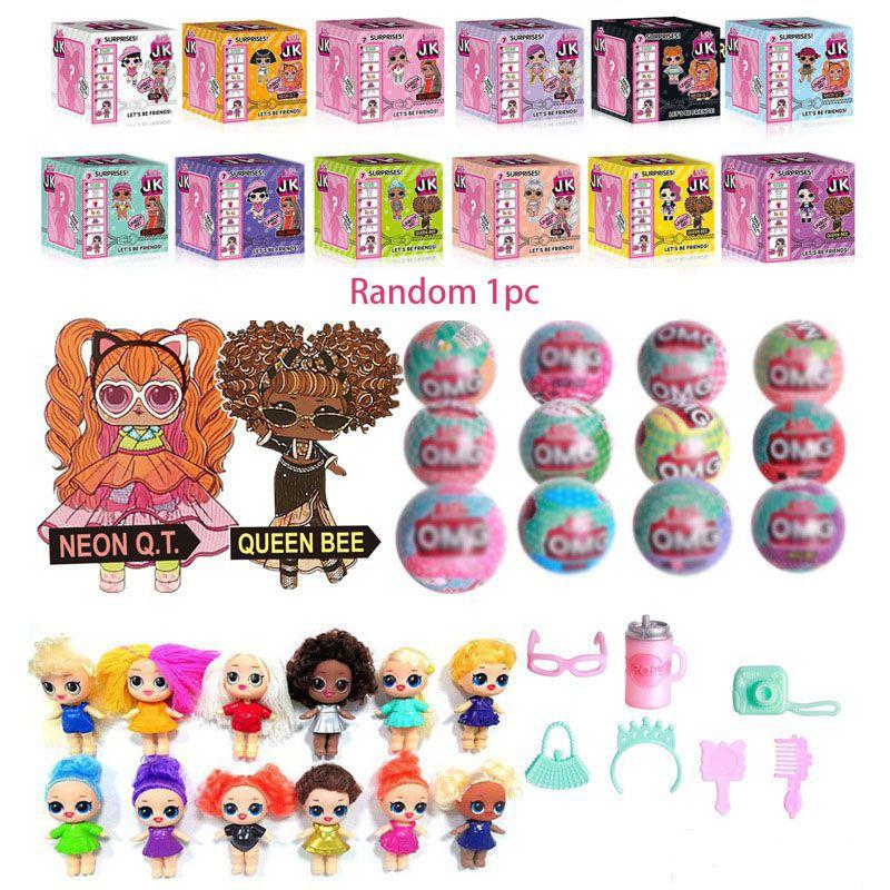 

Куклы Omg Яйцо-сюрприз Фигурка-сюрприз для девочки Игрушки для переодевания 9.5cm OMG Doll