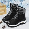 Women Snow Boots Winter Ankle Boots with Fur Large Size Mother White High Top Warm Waterproof Outdoor Hiking Boots 36-42