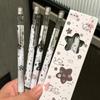 4pcs 0.5mm 2B Lead Automatic Pencil Kawaii Stationery Non-sharpening Pencil  Back To School