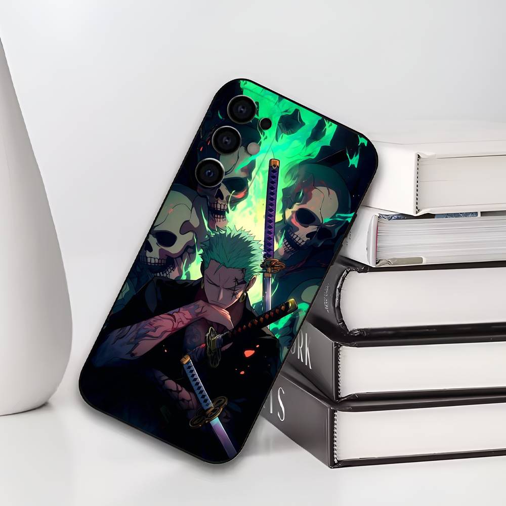 Z-Zoro K-King of Hell Phone Case For Samsung S25,S24,S21,S22,S23,S30,Ultra,S20,Plus,Soft Silicone Black Cover