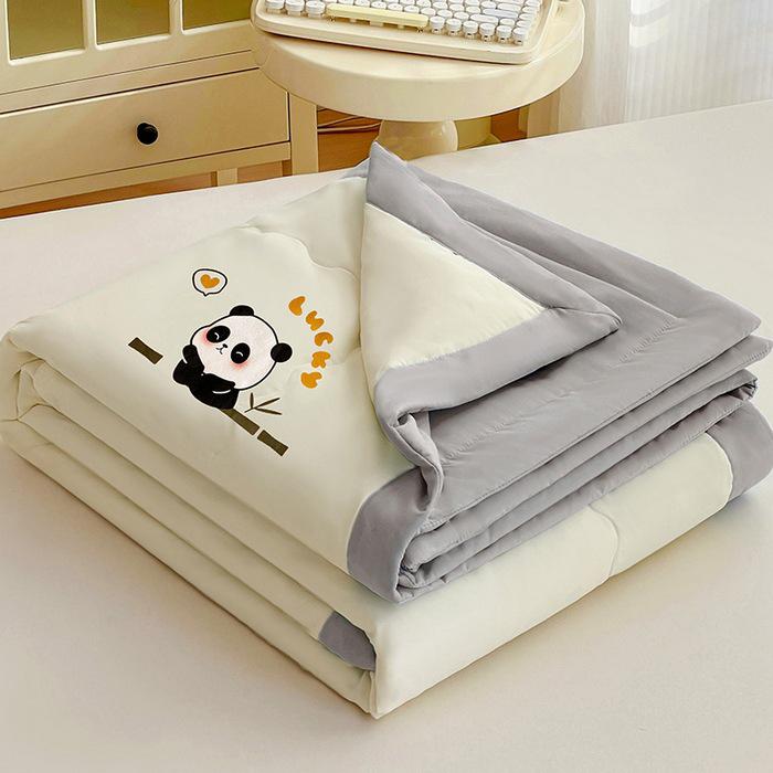 Class A Cotton Summer Quilt for Mother & Baby - Lightweight, Thin, Machine Washable, Perfect for Air Conditioning or Children