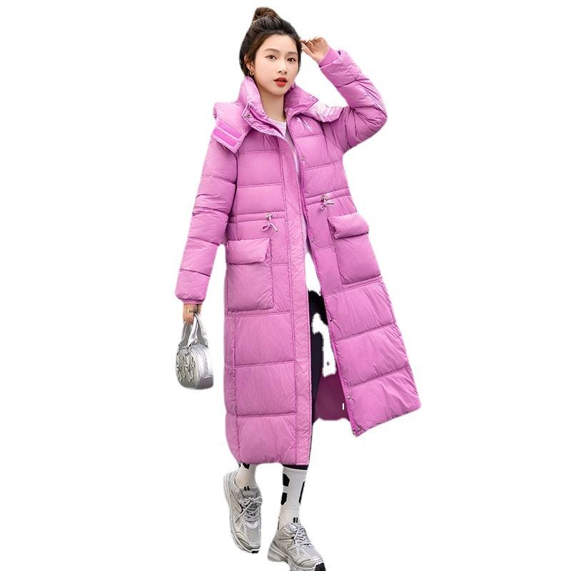 Down Cotton-padded Clothes for Women's Medium and Long Models, New Models, Fashion Design Sense, Winter Thickened Cotton-padded Clothes