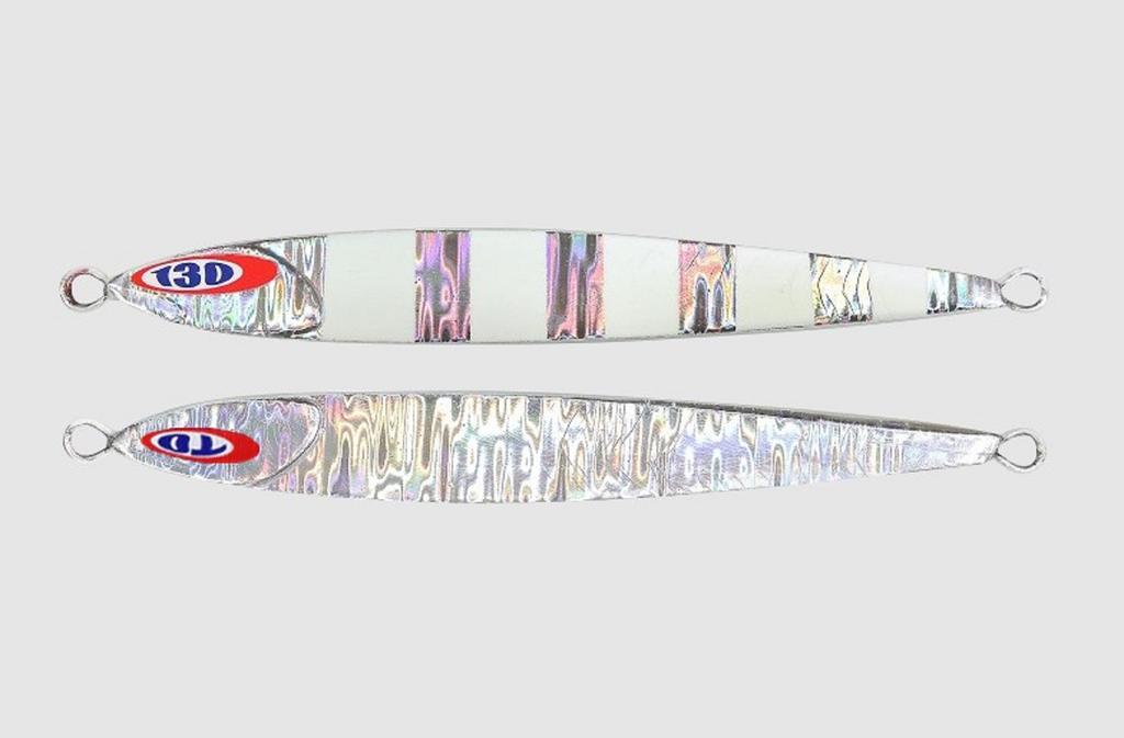 Jackall Metal Jig Anchovy Type 0 Flush Fall 200 grams Glow Stripe (8465)