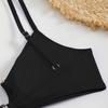 2025 Solid Color Two-Piece Bikini European & American Style