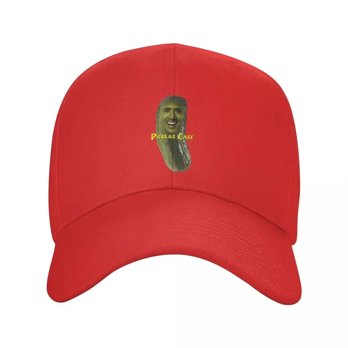 

Personalized Picolas Nicolas Cage Baseball Cap Sun Protection Unisex Womens Adjustable Dad Hat Spring Snapback Caps Baseball Cap