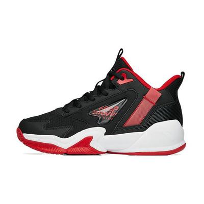 Cement Nemesis Breathable Performance Basketball Shoes Kids Sneakers Black Red A312231111-3