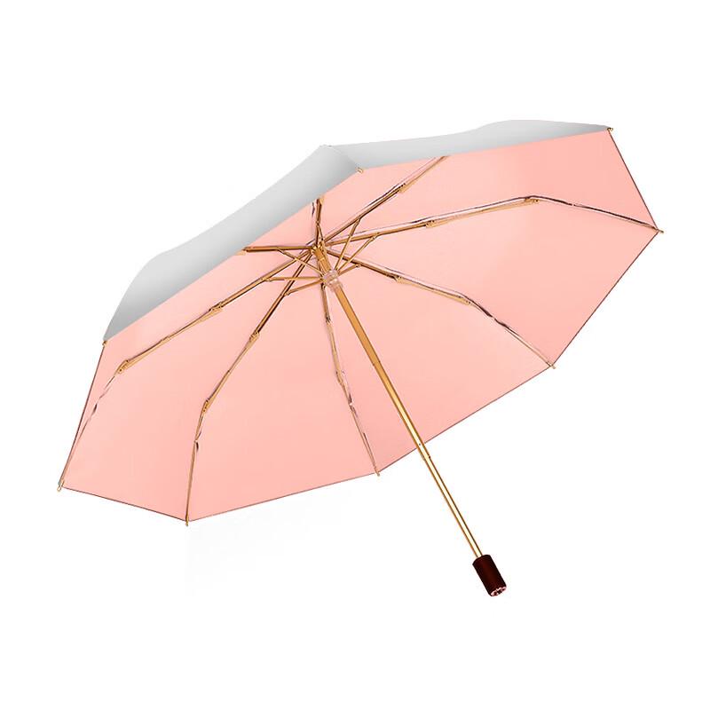 Tri-polar 8-Rib Dual-Use Tri-Fold Umbrella