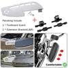 Motorcycle Rider Footboard Heel Guard for Road Glide Road King Electra Glide Street Glide Ultra Limited FLHTK Tri Glide Ultra