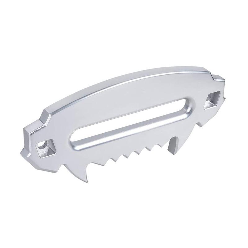 Aluminum Hawse Fairlead for Synthetic Winch Rope Auto Parts Winch Cable Roller Fairlead Hawse Fairlead