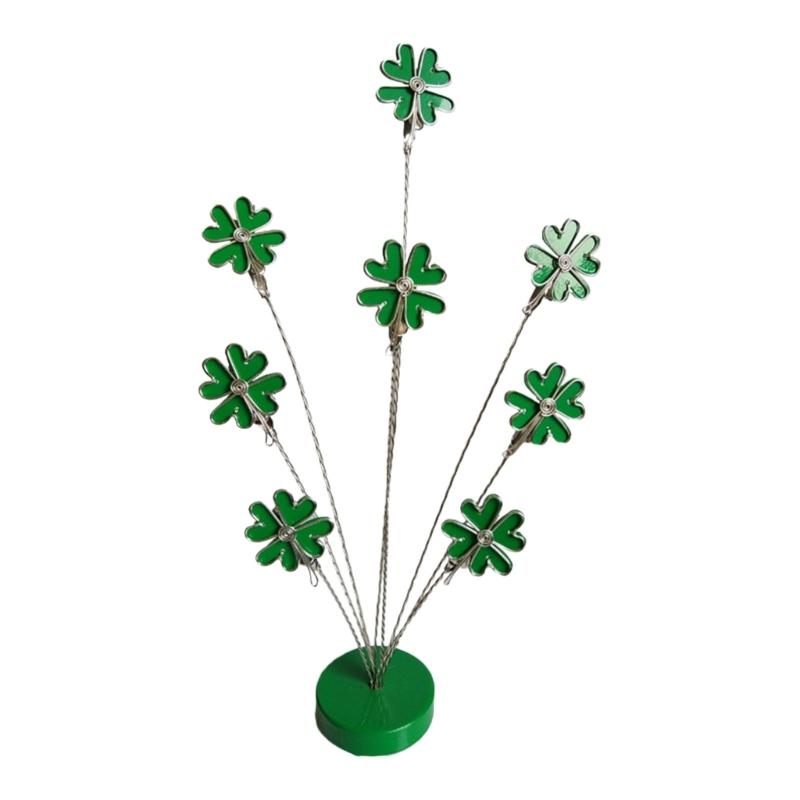 

Leaf Shaped Metal Picture Holder Card Photo Display Stand Notes Memos Clip Holder For Wedding Birthday Table Decoration 1