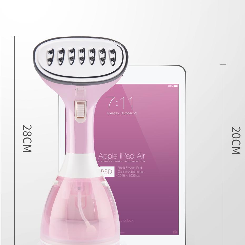 Handheld Garment Steamer 1500W Household Fabric Steam Iron 280ml Mini Portable Vertical Fast-Heat For Clothes Ironing