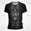Russian Flag Logo Graphic T Shirts CCCP Banner 3D Printed T Shirt For Men Military Oversized T-Shirt Streetwear Casual Tee Tops