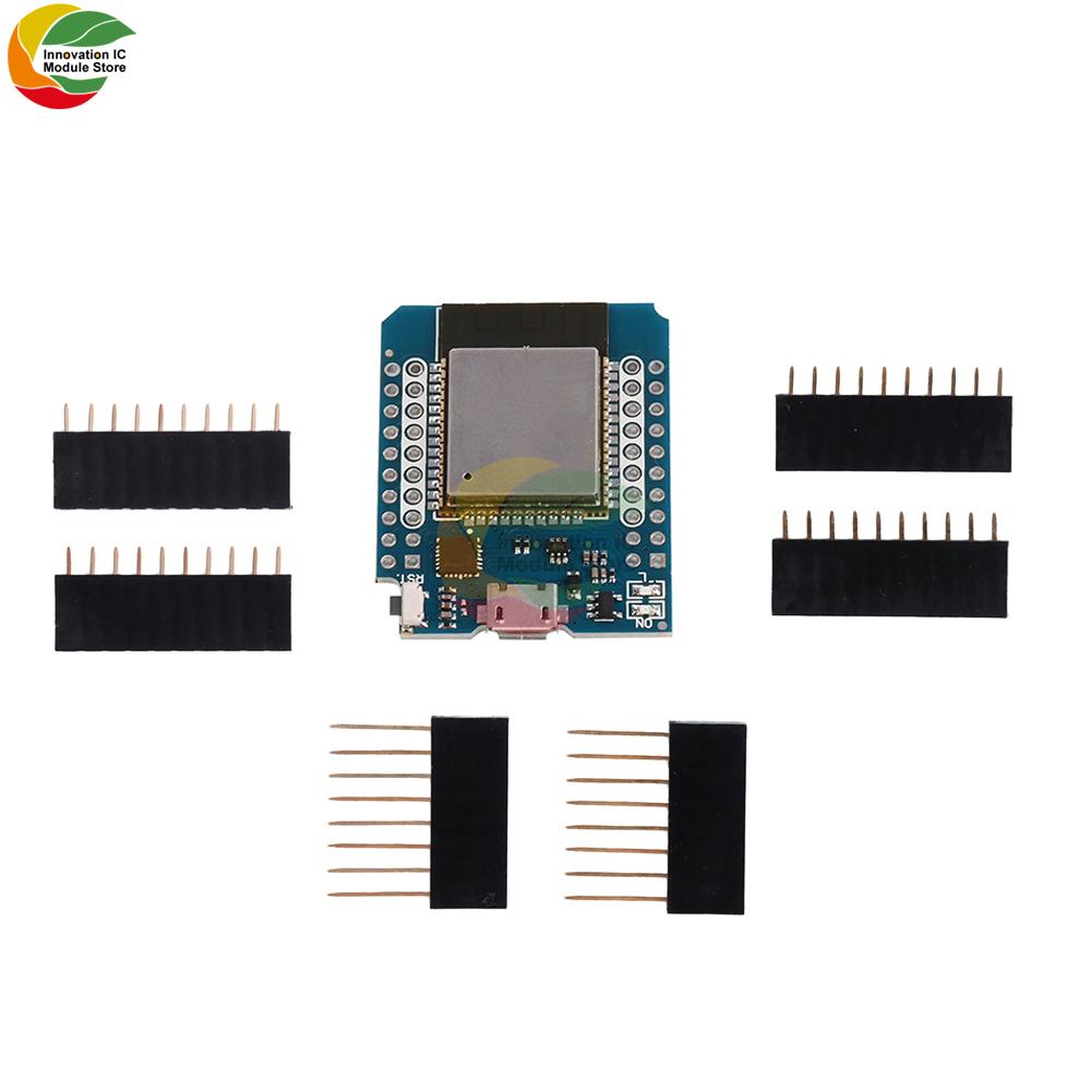 ESP32 D1 Mini ESP-32 WiFi+Bluetooth Development Module Board Base on ESP8266 Fully Functional Compatible for WeMos D1 Mini