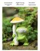Charmantes kleiner Frosch Harz Blumentopf & Wasserspiel für Gartengestaltung.