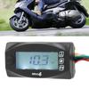 4 In 1 Motorcycle Thermometer Engine Oil Temp Voltage Time LCD Digital Display  12V  
