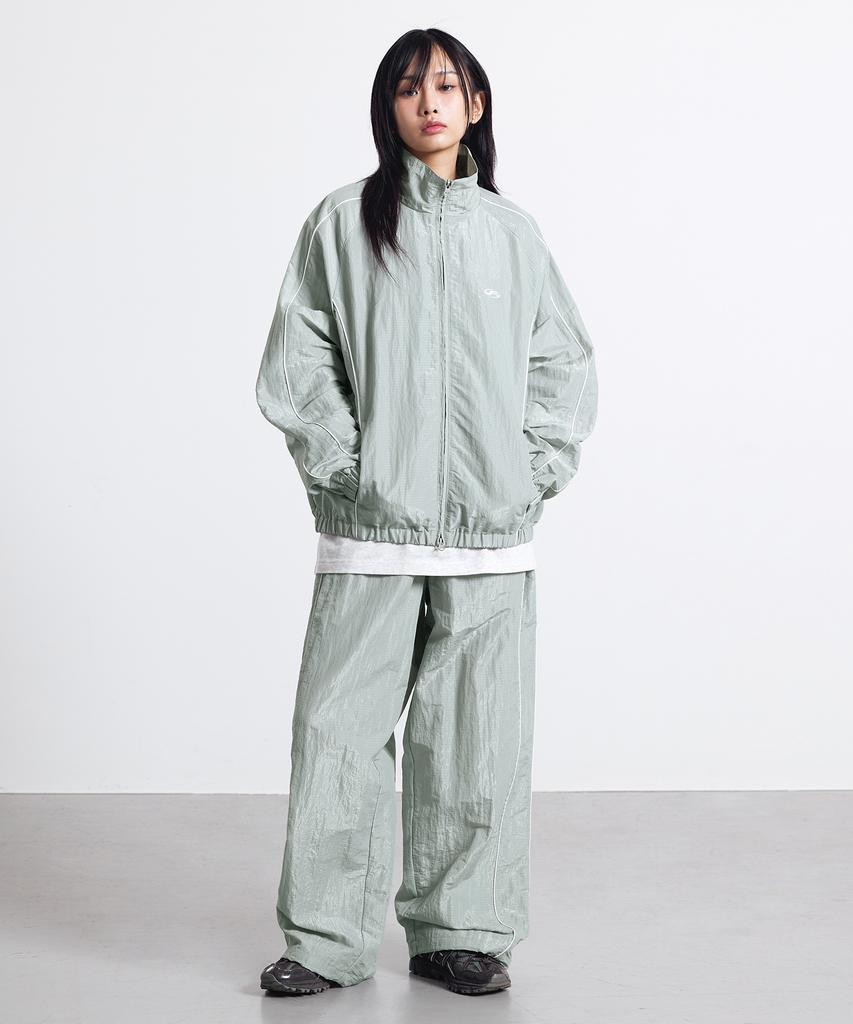 FILLUMINATE Piping Line Nylon Pants - Light Khaki