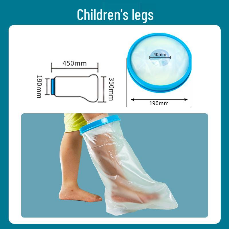 Waterproof Adult Cast & Wound Protector for Knee, Leg, Ankle, and Hand
