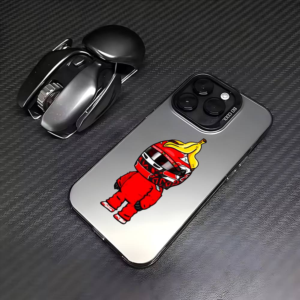 

C-Charles L-Leclerc Phone Case For iPhone 17, 16,15,14,13,12,11 Plus,Pro Max, Colorful Silver Funda Cover iPhone16se4
