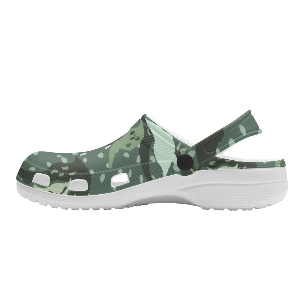 Trendy Printed EVA Clogs Unisex Lightweight Breathable Slip On Casual Shoes Comfortable Summer Sandals Lightweight Daily Wear