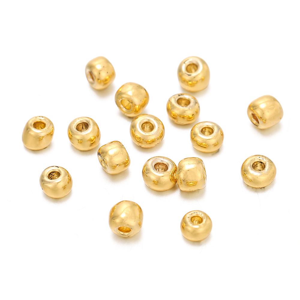 

Multi-Faceted Ellipsoid Rice Beads: Round, Straight-Hole, Triangle Shapes for DIY Bracelets and Necklaces 1 strand/package approx. 6.5g