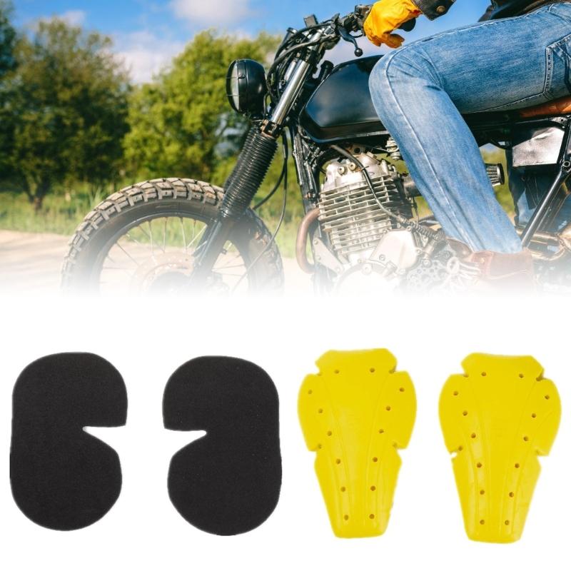 Protective Motorcycle Ridings Gear Set Detachable Hip & Knee Guards Motorbike Safe Trousers Padding Simple Installation