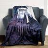 1pc Harry Potter Hogwarts Flannel Blanket Soft Warm Throw for Home, Office, Travel, All-Season Cozy Bedding GiftL1030