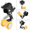 Motorcycle Adjuster Chain Tensioner Roller, Universal Link Length Modified Dirt Pit Bike Chopper with Backup Long Bolts (Black)