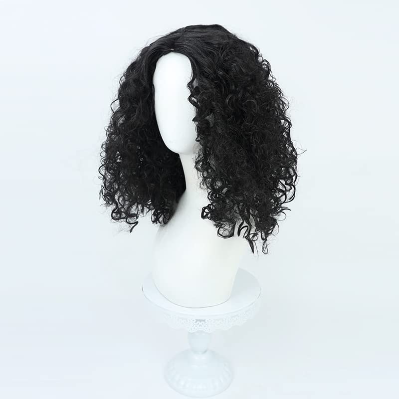 One Piece Usopp Cosplay Wig, Black, Heat-Resistant Wig