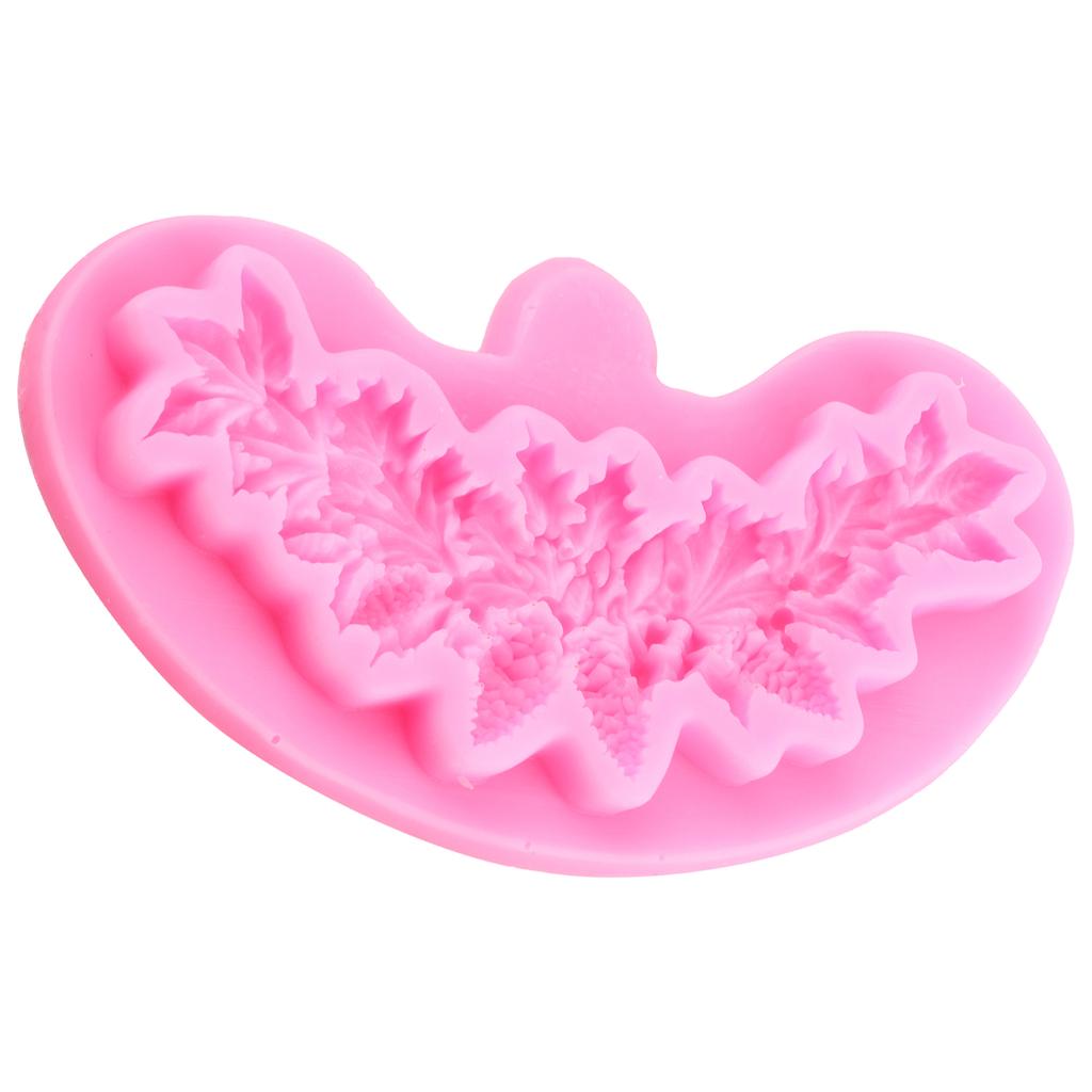 Christmas Silicone Moulds Christmas Pinecone Chocolate Baking Moulds For Cake Decoration Cupcake Topper Candy Chocolate Gum Paste Polymer Clay Mould