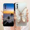 For vivo Y70s 5G Case Luxurious Flower Cartoon Silicone Back Cover For Vivo Y 70s Y51s Y51S V2002A Shockproof Phone Cases Fundas