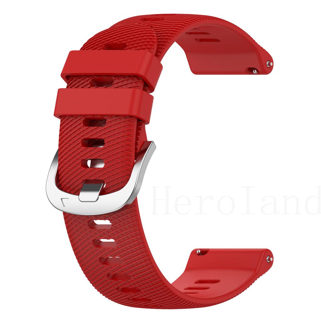 Silicone 18mm 22mm Watchband For Garmin Forerunner 255S Vivoactive 4S 3S Strap Wristband For Garmin Forerunner 255 Venu 2 Band
