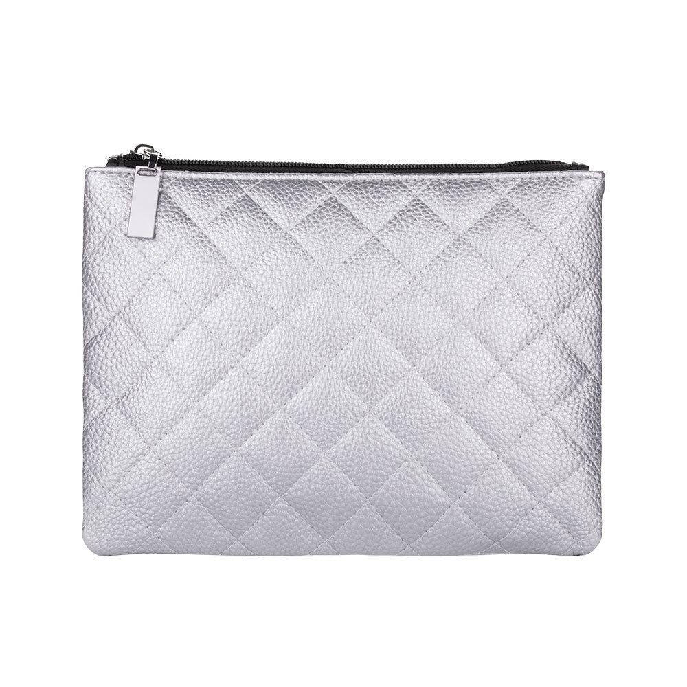 Black Foldable Makeup Brush Bag, Large Capacity, 14-40 Slots