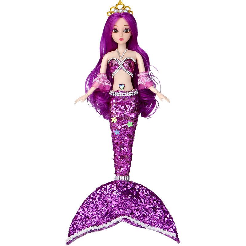 Mermaid Princess Doll: Handmade Water Play Toy for Girls - Perfect Children's Day Gift